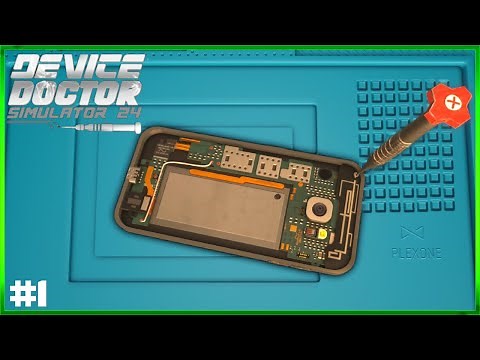 Device Doctor Simulator 2024 - Early Access - Becoming A Technology Repair Expert In My Garage EP#1