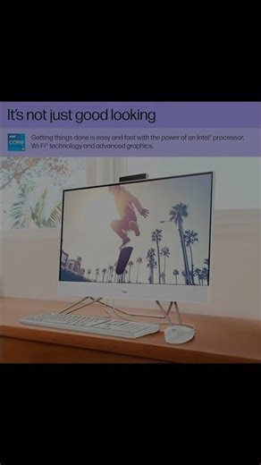 HP 24 inch All-in-One Desktop PC Overview