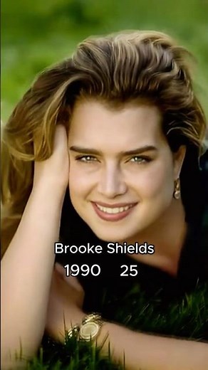 Brooke Shields · 1965-2025 · Time Portrait #beauty #beautiful #brooke