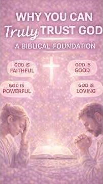 Why You Can Truly Trust God: A Biblical Foundation #TrustGod #FaithInGod #BibleTruth
