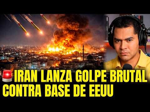 Iran devastates US base in Iraq: Massive attack leaves it burning until the end