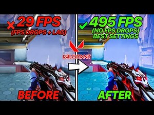 🔧How To Boost FPS, Fix Lag And 0 Input Delay In Valorant Season 26 Act 1✅| Best Settings!