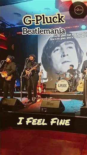 I Feel Fine‼️Covered by G-Pluck, the best Indonesian beatlemania band #beatles #short #shortvideo