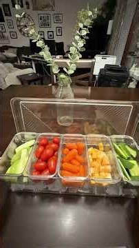 This ice caddy saved my entire cookout | Chilled Condiment Caddy #amazonfinds #gadget #producttest