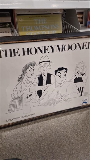 VTG The Honeymooners poaster collectible item #goldhunter137