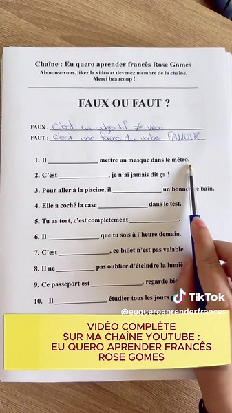 Faut ou faux : La différence expliquée