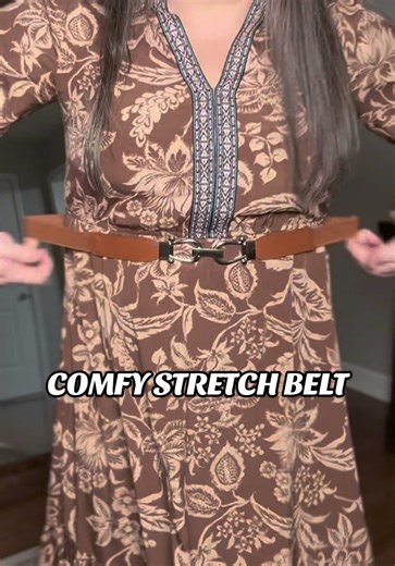 This stretchy waist belt is the easiest way to elevate any outfit. Comfortable elastic fit, retro buckle detail, and it actually cinches without squeezing. I love it with dresses, wide-leg pants, and oversized tops. #StyleHack #OutfitUpgrade #AffordableFashion #belt #TikTokShopFinds