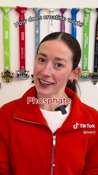 Creatine is naturally found in your cells, but by supplementing with it, you can increase these levels with the aim of improving high-intensity exercise performance. But how does it ACTUALLY work?! On a cellular level, it is involved in the Phospho-Creatine pathways and the PCr Shuttle 🚀 💫 When your muscles move, it’s driven by energy that comes from ATP turning into→ ADP and a phosphate ☄️ You want to regenerate ATP as quickly as possible and this relies on the PCr pathways ♻️ Creatine picks