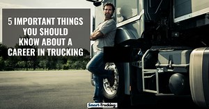 4.9K views | A career in trucking can be a great thing. But there are things that many getting into the profession don't know about. These are critical things that are part of the job as a professional driver. Know what you're in for so you don't waste your time getting into a profession that you simply can't handle. CLICK ON THE LINK TO CHECK out the blog post on our site for the complete article. https://www.smart-trucking.com/career-in-trucking/ | Smart Trucking | Facebook