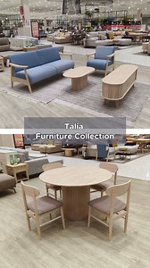 Furnish your new dream home with the affordable yet beautifully simple comforts of the Talia Furniture Collection, exclusively at Harvey Norman. Turn up your living room space with: ✅ The ease and comforts of the Talia 3-Seater & Arm Chair ✅ The classy and natural finish of the Talia Wooden Coffee Table ✅ The durable and reliable Talia TV Cabinet ✅ The clean and smooth finish of the Talia Dining Set * The Talia Collection is available in 4 different color combinations. Speak to our Product Exper