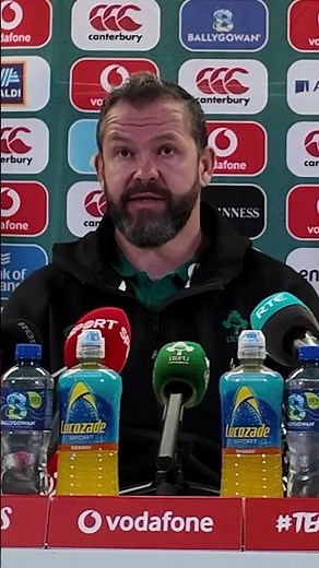 Andy Farrell on Ryan Baird ahead of Ireland v Japan