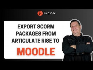 Unlock Your eLearning Potential: Export SCORM Packages from Articulate Rise to MOODLE