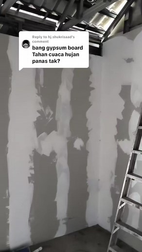 Gypsum Board vs Cement Board #BahanBinaan #civilengineering #constructionmaterials | Helmi Sakor