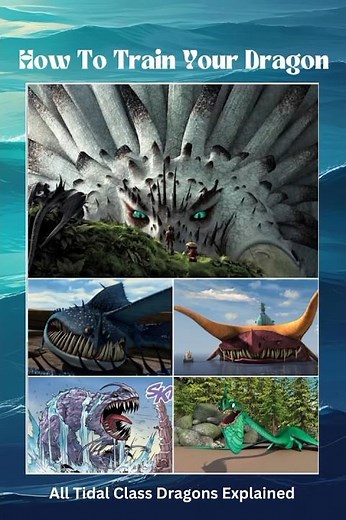 All Tidal Class Dragons Explained #httyd #animation #movie #shorts #dreamworks #short #edit