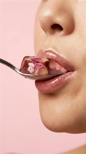 ASMR Cute Pink Dessert Attack 🍓💕 Strawberry Mochi, Pink Milk, Cotton Candy, Rose Jelly