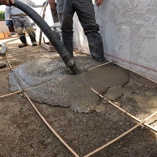 Concrete Wood Textured Stamped Slate | DIY & Crafts