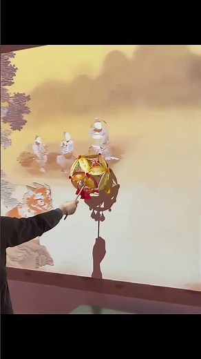 Lion Dance Meets MODERN Technology in Amazing Interactive Projections