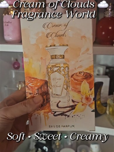 Just unboxed Cream of Clouds by @Fragrance World ☁️🍦 First impressions: creamy, sweet and cosy 🤍 Vanilla coconut milk vibes, soft and comforting — not loud at all. Still testing but I’m liking it so far 👀✨ Gourmand lovers, this might be one for you… Follow for more perfume unboxings & honest reviews 💗 #PerfumeTok #UnboxingPerfume #FirstImpressions #gourmandperfume #vanillaperfume