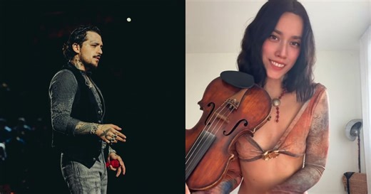 Esmeralda Camacho, violinista de Nodal, rompe el silencio tras rumores de romance: “Me van a regañar”