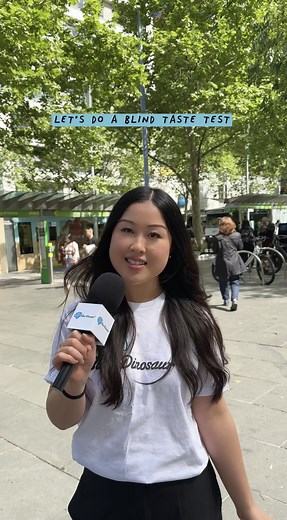Blind taste test time  We hit the streets of Melbourne and asked people to try our Protein Balls and guess the flavour… Can you tell which flavour you’re eating without seeing the wrapper? | Blue Dinosaur | Facebook