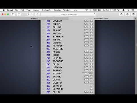 Adding HDHomeRun tuners to TVheadend as IPTV inputs