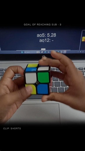 The Most Satisfying 2x2 Cube Solve 🧊✨
