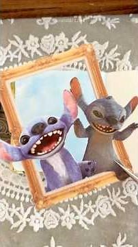 Stitch 💙| Mini scrapbooking | part 1