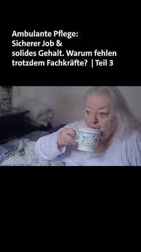 Der Job in der ambulanten Pflege steckt voller Herausforderungen, ist aber gleichzeitig auch unglaublich erfüllend, sagt Pflegefachfrau Franzi. Duschen, Essen kochen und Hilfe beim Anziehen – Franzi fährt mit dem E-Bike zu den Menschen und unterstützt sie im Alltag. Für viele Patient:innen ist die 23-jährige die wichtigste Bezugsperson. Dabei muss sie aber auch immer die Zeit im Blick haben, denn abgerechnet wird im Minutentakt. PULS Reportage Reporterin Leah Nlemibe begleitet Franzi zwei Tage d