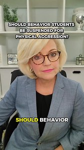 Should students with behavior challenges be suspended for physical aggression? Let’s break it down! #BehaviorSupport #IEPRights #SpecialEducation #SPEDLaw #StudentDiscipline #PositiveBehavior #ParentAdvocate #FAPE | Special Education Academy