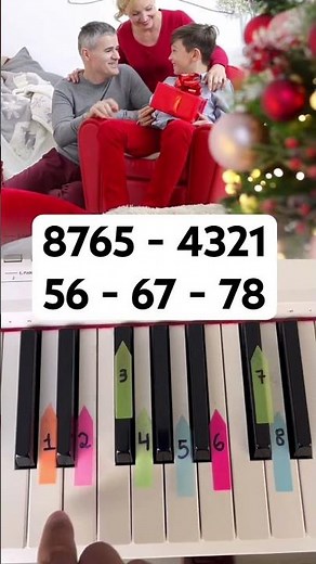 🎄🎅Joy to the World – EASY PIANO TUTORIAL🎹✨