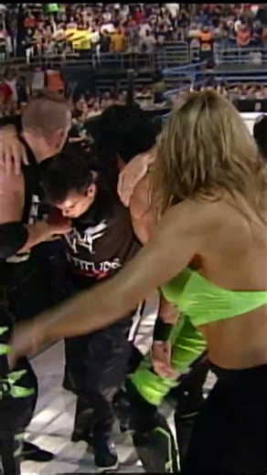 Undertaker terrifies The McMahon-Helmsley Regime with his motorcycle.
