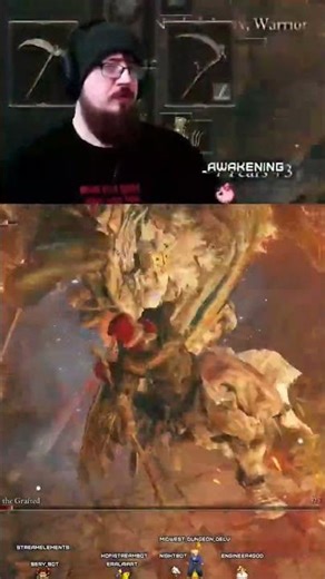 New Godrick Mod Moveset!!! #eldenring #gaming #twitch #fypシ #eldenvins #mods #fire #fyp