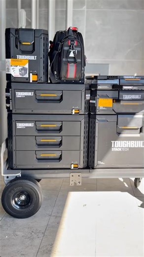 UP CLOSE: ToughBuilt Convertible 4 Wheel Handtruck from ‪@temu‬