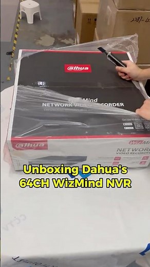 Unboxing Dahua NVR608H-64-XI | 64 Channels & 8 HDD Bays
