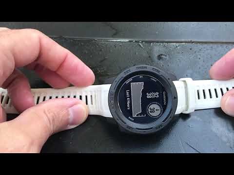 Garmin Instinct - Using the Temperature Widget (Not Weather)