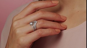 PANDORA Jewelry Classic Sparkle Halo Cubic Zirconia Ring in Sterling Silver, Size 4.5