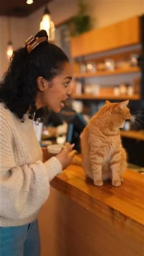 Cat Got Angry and SLAPPED Her 😹🔥 #catfunny #shorts