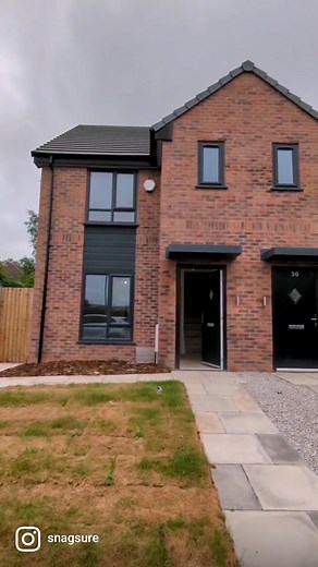 Check out this 3 bedroom new-build snag inspection. #snagsure #newbuild #propertyinspection #defects #newhome #snag #newbuildjourney #snaginspection #snagging #instanewbuild #housestalk #exchangeday #completion #newhome #tradesman #propertysurvey #joiner #plumber #bricklayer#EndlessJourney