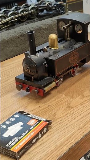 Mamod Live Steam Locomotive Getting Ready to Run