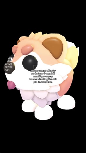 #cryptid #adoptme #pets #trend #aww | adopt pet