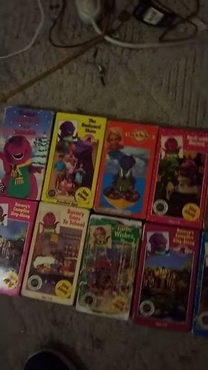 Barney vhs tapes part 3