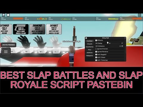 Slap Battles Script Pastebin (Slap Royale Included) | Kill Aura, Autofarm Slaps, Auto Get BOB & More