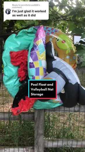 Optimizing Pool Float and Volleyball Net Storage Solutions