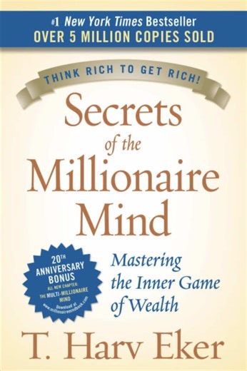 Name of the book: Secret of the millionaire mind by Harv Eker Everyone has a financial blueprint Lessons 1. Rich people constantly learn and grow, poor people think they already know everything 2. Rich people act in spite of fear, poor people let fear stop them 3. Rich people are excellent receivers, poor people are poor receivers 4. Rich people associate with positive successful people, poor people associate with negative unsuccessful people 5. Rich people focus on the net worth, poor people fo
