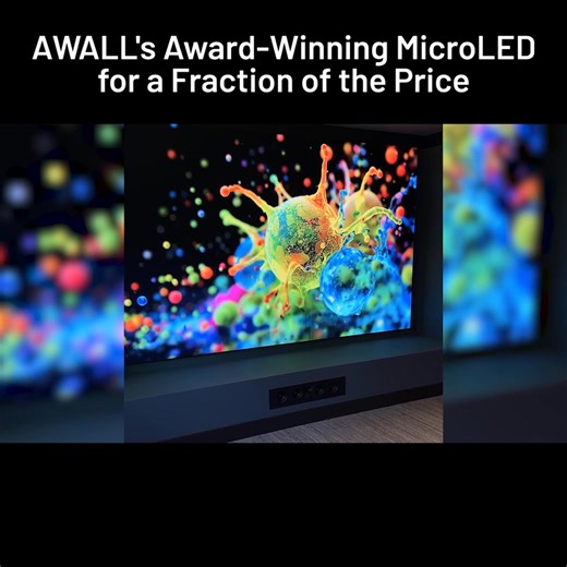 Highest quality, lowest price. AWALL MicroLED combines award-winning, top-selling technology with unmatched value, delivering MicroLED excellence at a fraction of the expected cost. Premium product. Reasonable price. MicroLED done right. Don’t pay more for a MicroLED TV than you have to ⇒ https://awall.com/ | AWALL