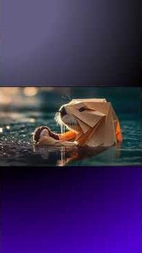 You Won't Believe How AI Makes Origami Animals Real!