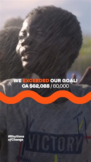 Together, we danced for change and we did it!💧🎉 With your support, we’ve raised $62,088 to bring clean water and brighter futures to communities in Kenya and Malawi. Thank you for believing in the power of change!🧡 #RhythmsOfChange | World Vision Canada