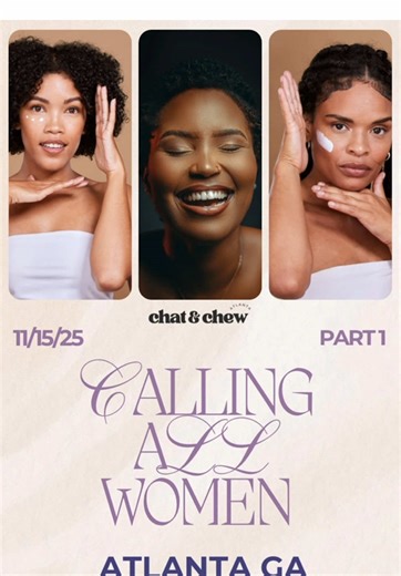 Atlanta women it’s your time. The time is approaching where like-minded, beautiful, powerful women get together to build in a way this city has never seen. We’re here to uplift. We’re here to connect. We’re here to WIN TOGETHER. Introducing Chat & Chew — Atlanta’s newest networking brunch for millennial women. Good vibes. Real conversations. Genuine sisterhood. Seats are limited. This energy is not. 👉 RSVP today — bring your girls. #ChatAndChewATL #fyp #atlanta #womenempowerment #thingstodoinat