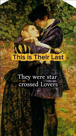 Did he choose her? John Everette Millais painted Star Crossed Lovers #history #arthistory #art