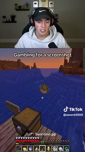 Any excuse to gamble 💔 #sword4000 #swordmc #minecraft #smp | minecraft